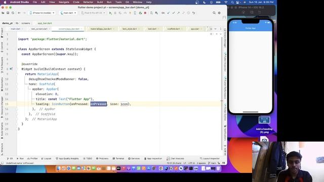 #4 AppBar in Flutter in Hindi смотреть онлайн