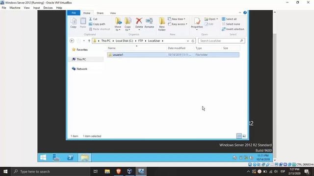 Configurar FTP en Windows 2012 смотреть онлайн