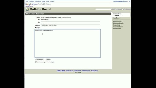 CHISD Bulletin Board System смотреть онлайн