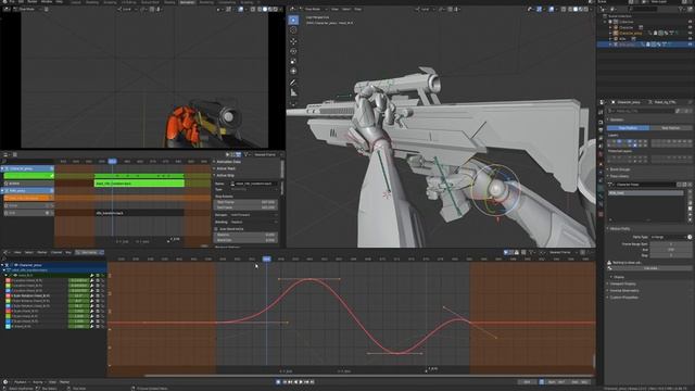 4.5 Animating the Remaining Actions - Animating the Sniper to Rifle Transformation смотреть онлайн