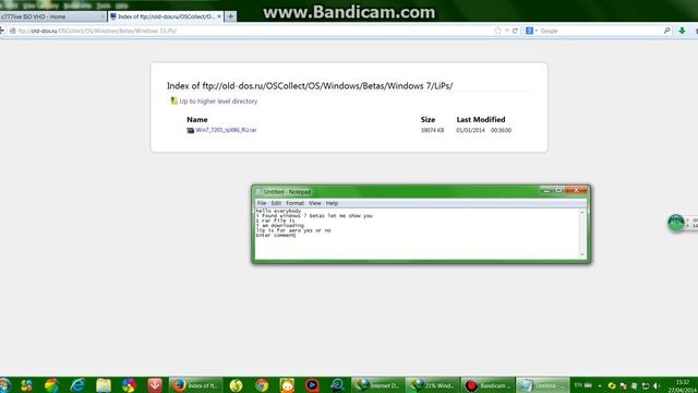 I found Windows 7 Betas in Old-Dos.ru смотреть онлайн