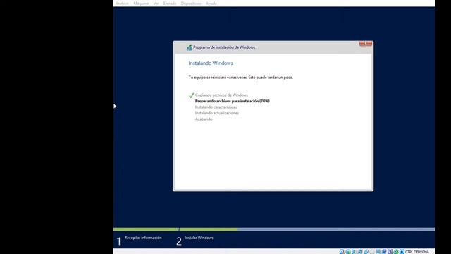 Instalacion Windows Server 2012 R2, DataCenter GUI y Core(PARTE 1 CORE) смотреть онлайн