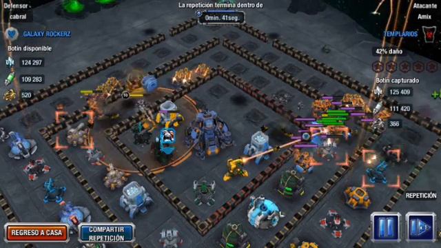 GALAXY CONTROL (game play) TEMPLARIOS смотреть онлайн