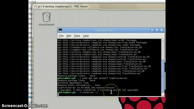 Install a VNC Server on Raspberry Pi смотреть онлайн