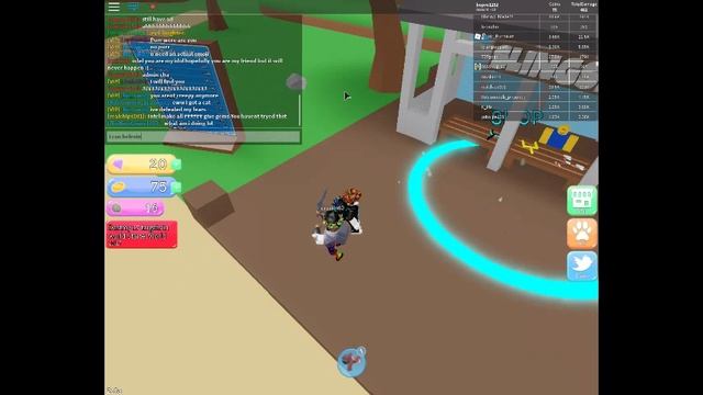 i meet admin and youtube in roblox slingshot simulator смотреть онлайн