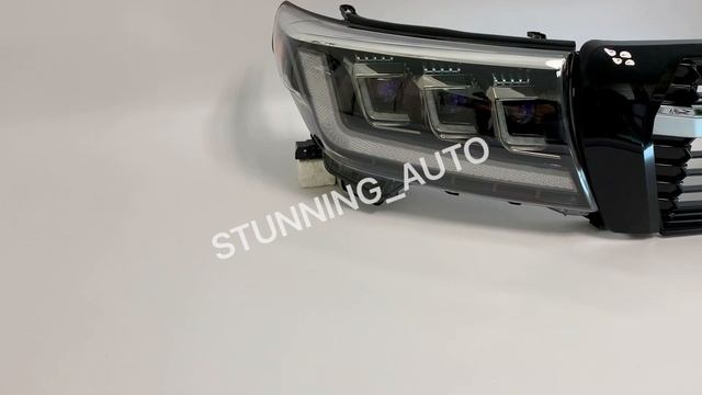 Фары решетка Toyota Land Cruiser 200 смотреть онлайн