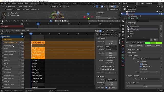 52. Creating the left and right back 45 crouched walk cycles смотреть онлайн