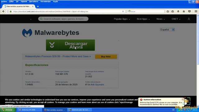 Probando Antivirus Falsos Antivirus 2008 смотреть онлайн