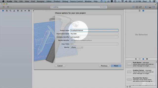 How to Create iPhone Apps from Scratch - Lesson 1 смотреть онлайн