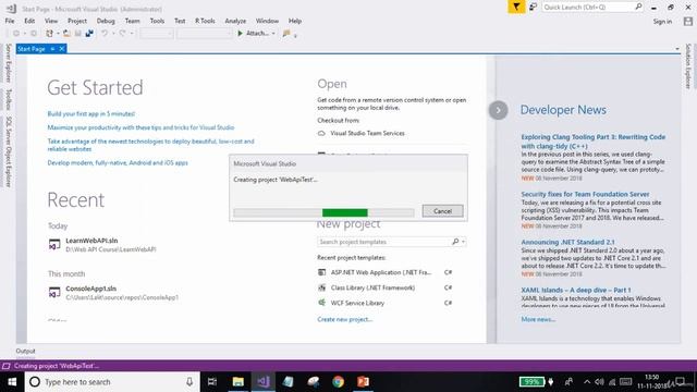 Learn Web API in 7 Days – The Ultimate Web API Tutorial (6 ASP NET WEB API GETTING STARTED) смотреть онлайн
