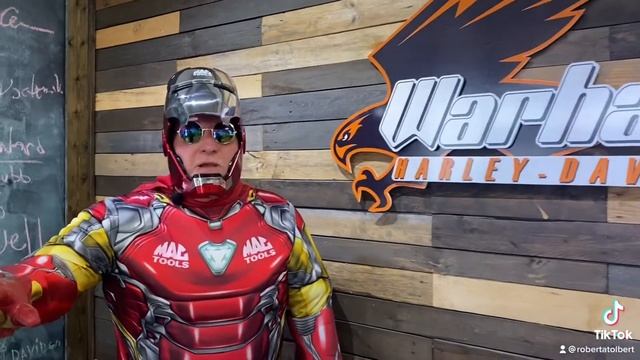 THE MAC TOOLS “IRON MAN” will be at Warhawk Harley-Davidson from 3pm until 3:30pm! смотреть онлайн