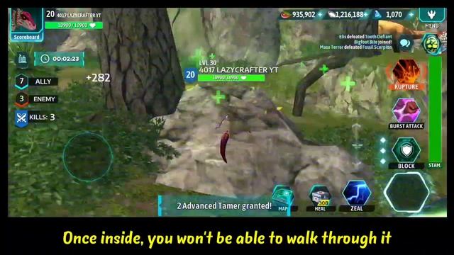 I found a secret place in Dino TAMER's PvP mode to hide | DINO TAMERS || 4017 смотреть онлайн