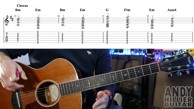 Troy Baker Window to the Abbey Breathe Guitar Tutorial Lesson смотреть онлайн