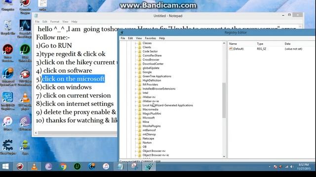 Windows 8 -How to fix "Unable to connect to the proxy server" error смотреть онлайн