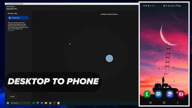 App Like AIRDROP for (ANDROID + WINDOWS) Ecosystem!👀 смотреть онлайн