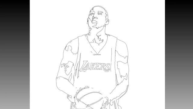 Drawing “ Kobe Bryant “ on iPad | Apple Pencil | Keynote app смотреть онлайн