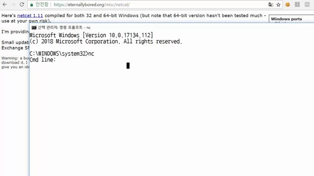해킹 서버와 네트워크 통신을 위한 넷캣(Netcat) 설치 및 사용법 смотреть онлайн