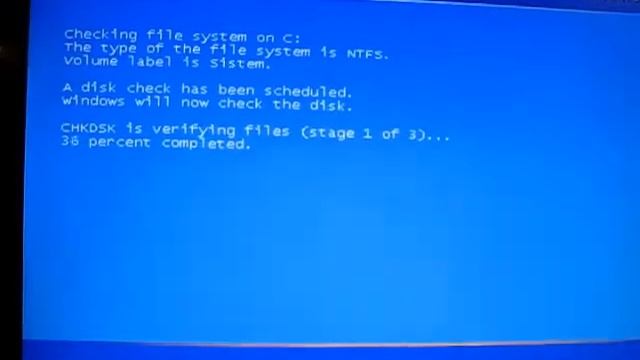 My chkdsk смотреть онлайн