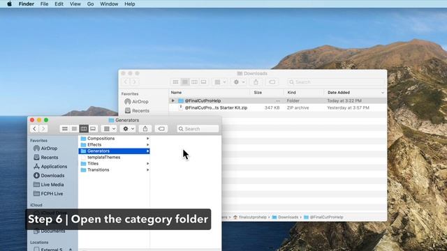 Final Cut Pro | Installing Final Cut Pro Templates смотреть онлайн