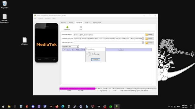 Huawei y5 /lite DRA-LX5 Firmware flash with SP FLASH TOOL смотреть онлайн