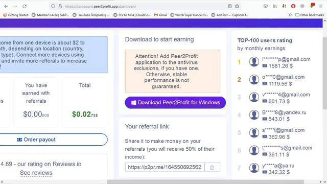 How to earn money from peer2profit смотреть онлайн