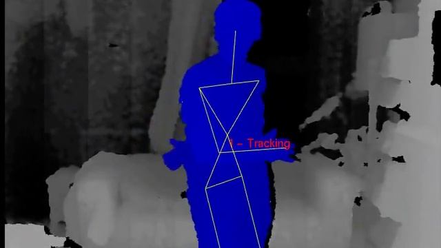 Kinect skeletal tracking with ROS/OpenNI demo смотреть онлайн