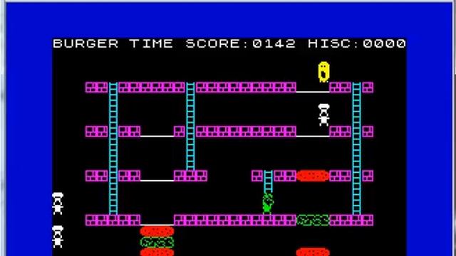 Burger Time - ZX Spectrum - emulador BASin Release 15.8 - probado Windows 7 x64 смотреть онлайн