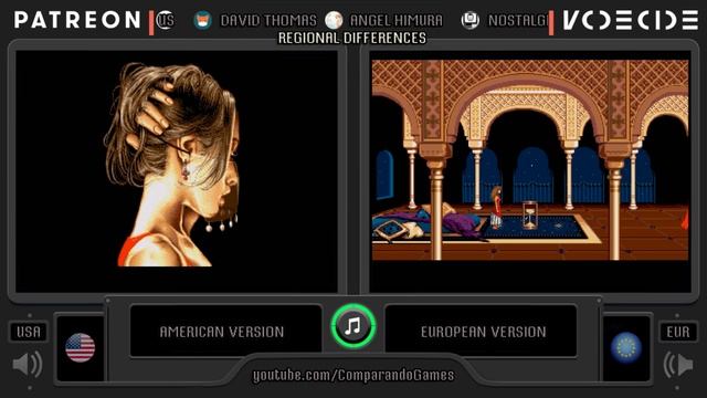 Regional Differences [50] Prince of Persia (USA vs EUR) Genesis vs Mega Drive (Region Comparison) смотреть онлайн
