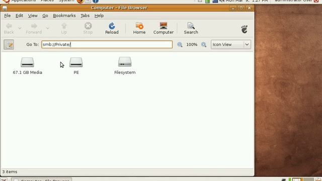 Access Shared Folder On XP from Ubuntu 8.10 in WLAN смотреть онлайн