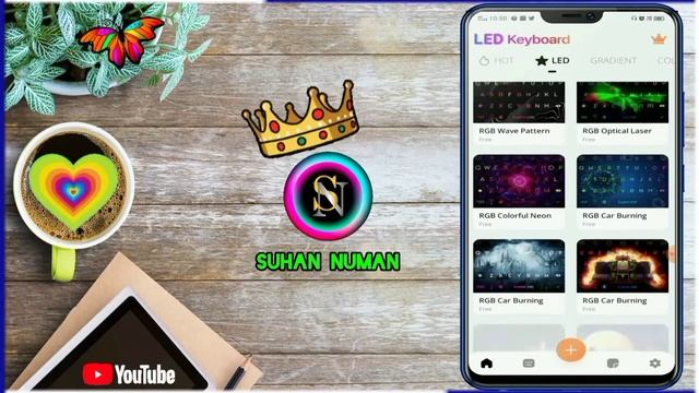 বিশ্ব সেরা প্রফেসনাল কীবোর্ড যার জন্য সবাই পাগল🤫||Best Keyboard In Android💥||RGB Lighting keyboard смотреть онлайн