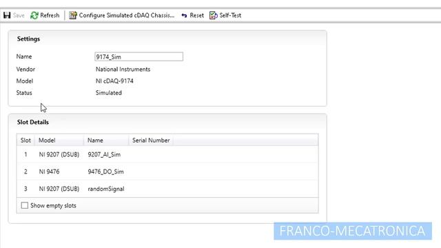 🟦 Aplicación Web NI cDAQ 9174 Instrumentación | Franco-Mecatronica смотреть онлайн