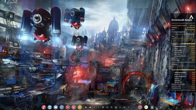 ArcoLinux : 1071 how to change the image of the login or lock screen in deepin смотреть онлайн
