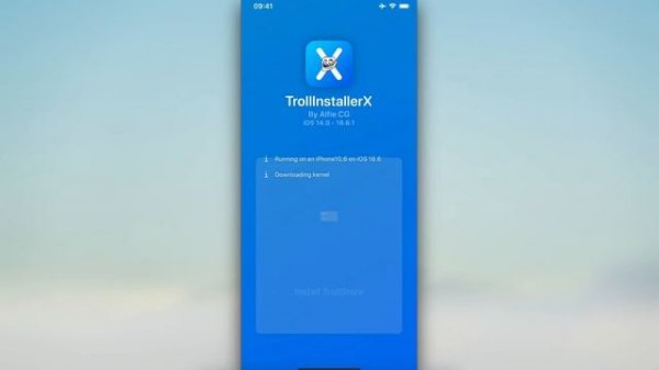 Инструкция по установке TrollInstallerX.