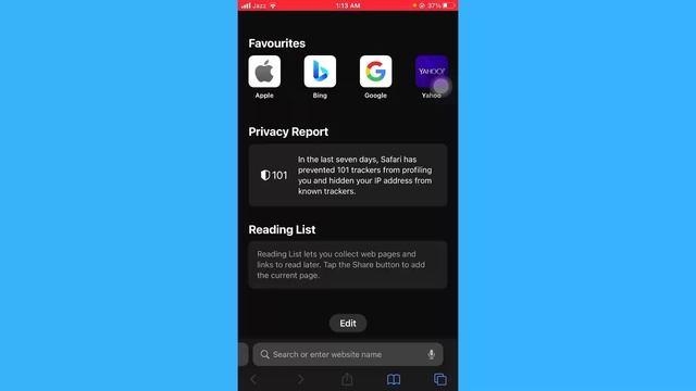 How To Hide Safari Privacy Report from Start Page in iOS 15 on iPhone смотреть онлайн