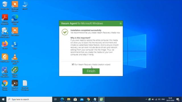 Installing Veeam Agent. смотреть онлайн