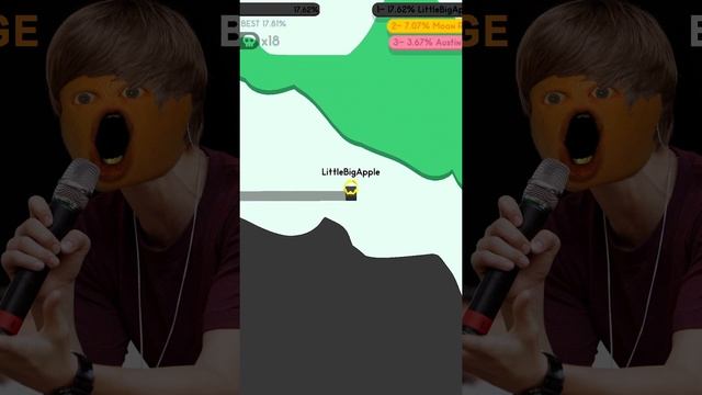 Paper.io 2 [Midget Apple Plays] смотреть онлайн