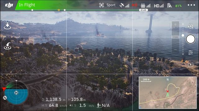 How to fly DJI Flight Simulator with remote Spark смотреть онлайн