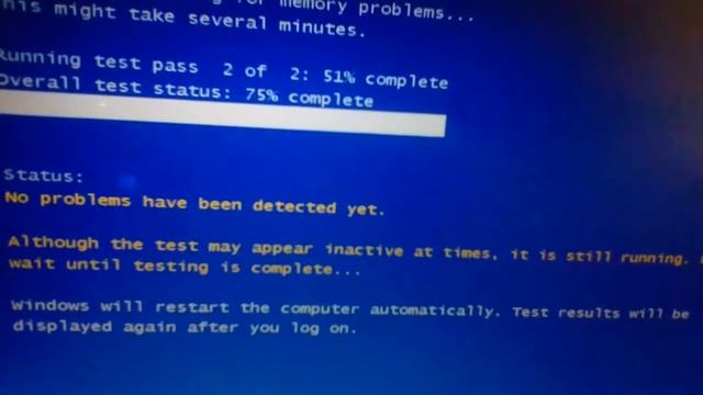 Windows memory diagnostic tool смотреть онлайн