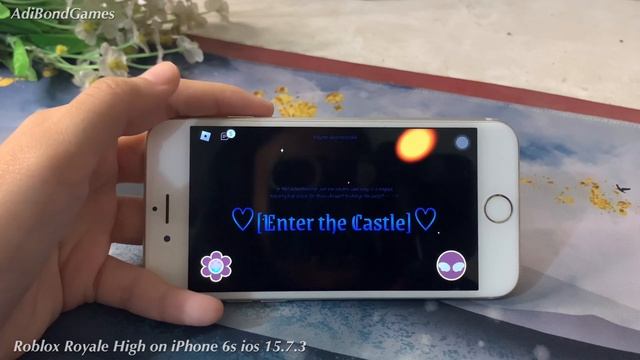 Game Test Roblox Royale High on iPhone 6s ios 15 7 3 смотреть онлайн