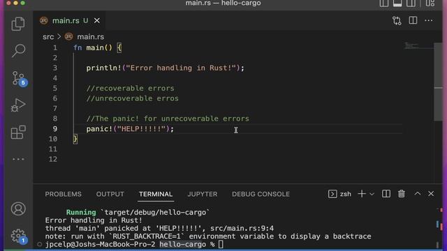 Error Handling in Rust смотреть онлайн