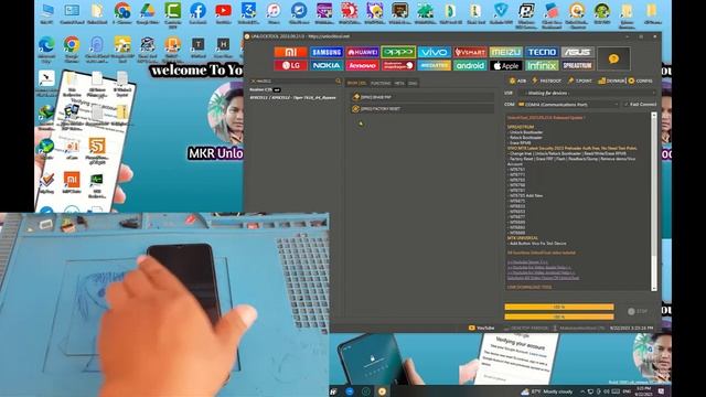 Realme C35 (RMX3511) Factory Reset / Erese FRP By Unlocktool смотреть онлайн