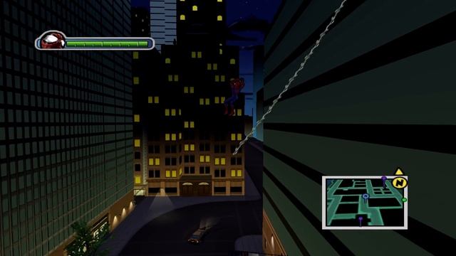 Ultimate Spider-Man - Free Roam Gameplay (Fraps Test) смотреть онлайн