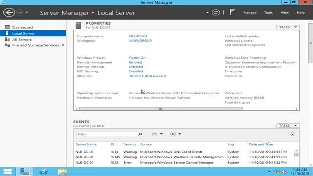How to install Windows Server 2012 R2 Domain Controller Step By Step guide YouTube смотреть онлайн