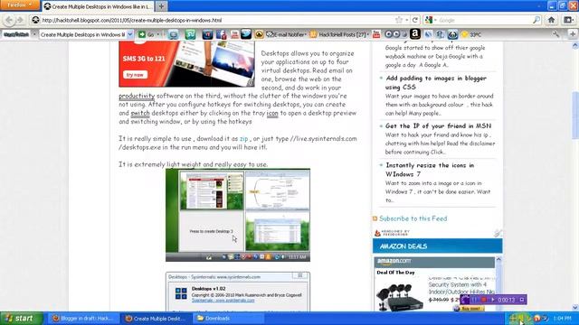 How to use Desktop to create multiple windows смотреть онлайн