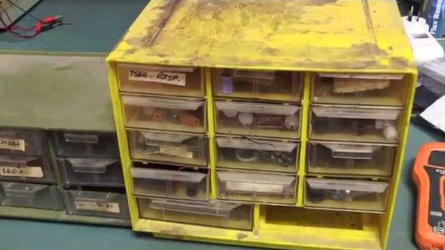EevBLAB #18 - Old Component Drawers