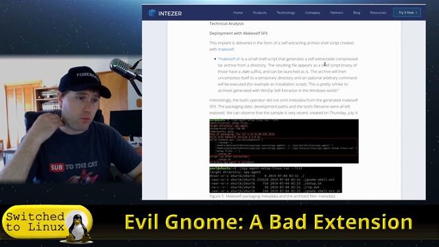 Evil Gnome: A Virus Masquerading as a Gnome Extension смотреть онлайн