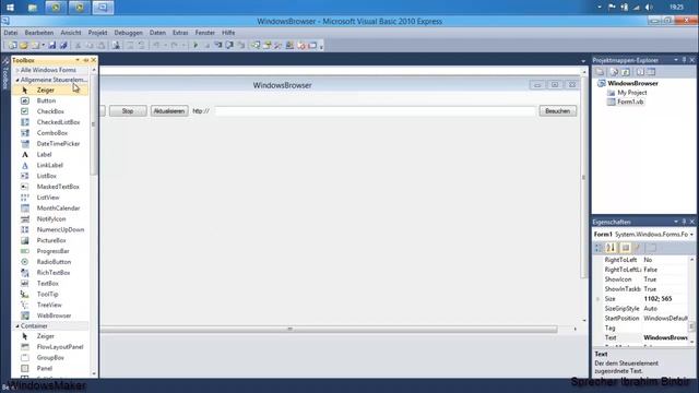Visual Basic - Eigene WebBrowser erstellen смотреть онлайн