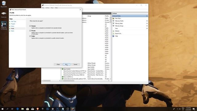 Windows 10 Allow/Block Apps in Firewall смотреть онлайн