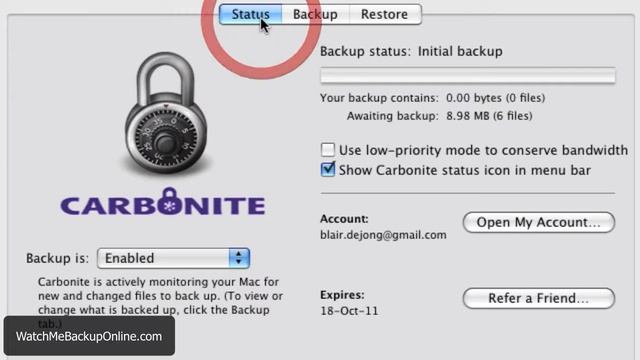 HOW TO: Backup A File Using Carbonite смотреть онлайн