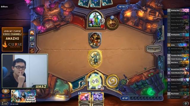 [Amaz Arena]12 Wins Priest Master Comeback (Frozen Throne, No ads) смотреть онлайн